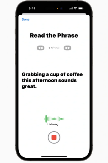 于都apple维修站分享iPhone在15分钟内可学会并模仿你的声音